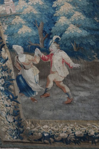 Louis XV - Tapisserie d'Aubusson  du XVIIIe siècle
