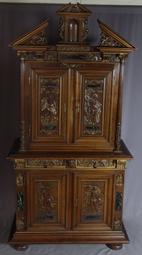 Mobilier Buffet - Buffet deux corps en noyer