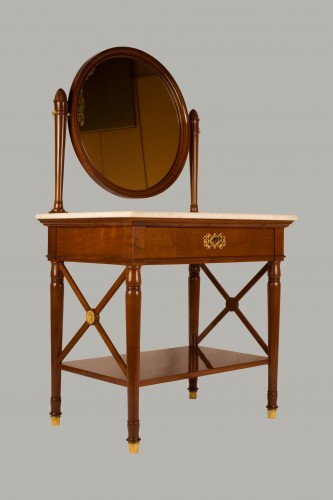Pair fo dressing-tables stamped  Jacob frères rue Meslée et Jacob D.R. Mesl - Furniture Style Empire
