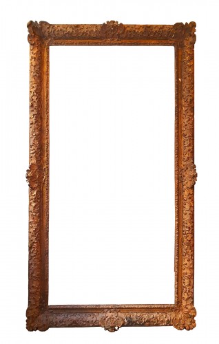 Cadre d'époque Louis XIV en bois doré
