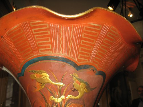 Antiquités - Paire de grands vases dits "Vases de palais"