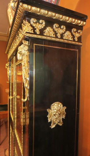Furniture  - Boulle style Armoire, late 19th century