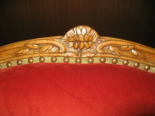 Paire de fauteuils estampillés Saint-Georges - Sièges Style Louis XV