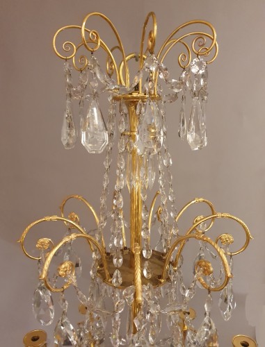 Lighting  - Empire chandelier attributed to Nicolas-Philippe Duverger