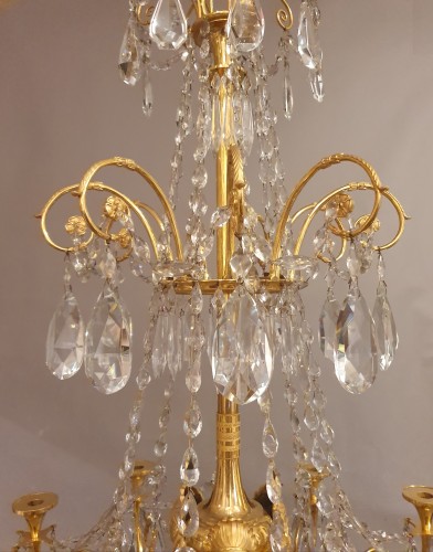 Empire chandelier attributed to Nicolas-Philippe Duverger - 