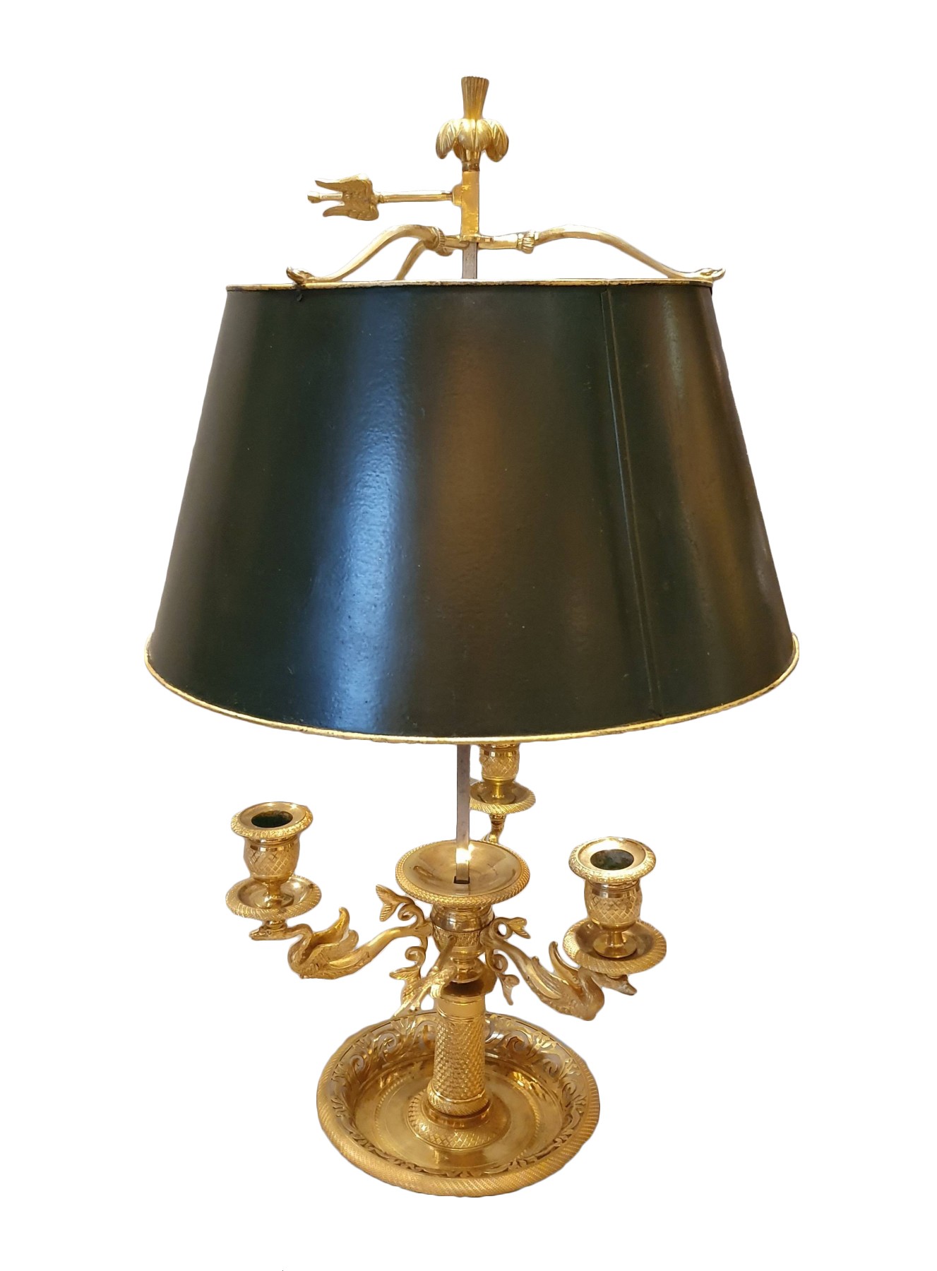 Kers Het strand camouflage Bouillotte lamp - Empire period - Ref.95178