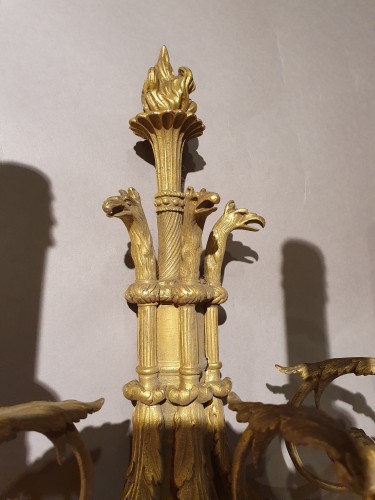 Pair of sconces in the manner of Feuchère  - 19th century - 