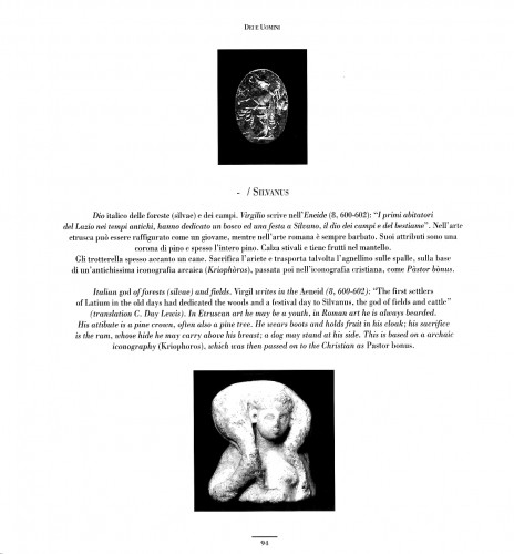 Archéologie  - Fragment de statuette de Criophore, art romain, 2e-3e siècle apr. J.-C.