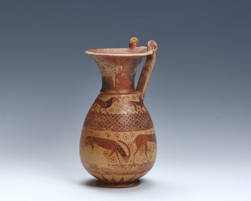  - Etrusco-corinthian oinochoe, 630-600 B.C. 
