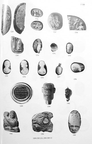 Archéologie  - Camée en agate, art romain, 3e siècle après J.-C.