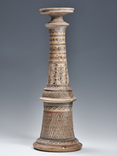Daunian pottery thymiaterion, Apulia, 3rd century B.C. - Ancient Art Style 