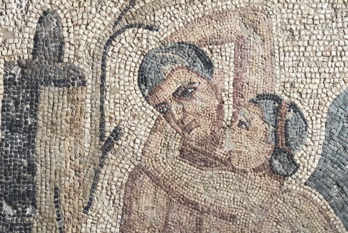 Archéologie  - Panneau de mosaïque, période romaine, fin du IIIe siècle après J.-C.