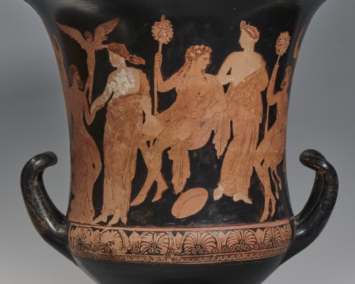 BC to 10th century - Attic calyx krater from the Kerch Group, Classical period, 4th century B.C.