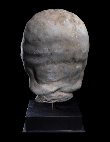 Archéologie  - Portrait romain en marbre de l'imprératrice Sallustia Orbiana