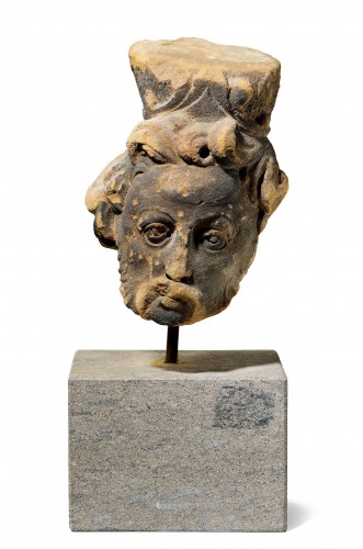 Head of a king, France 14th century