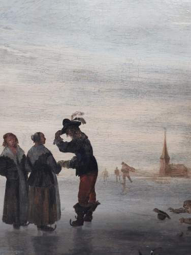 XVIIe siècle - Plaisirs d'Hiver, Abraham VAN CALRAET