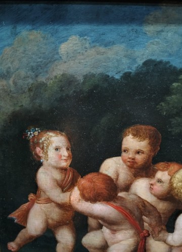 Tableaux et dessins Tableaux XVIe siècle - Danse des putti - Peinture flamande du XVIe siècle, entourage de Otto van Veen