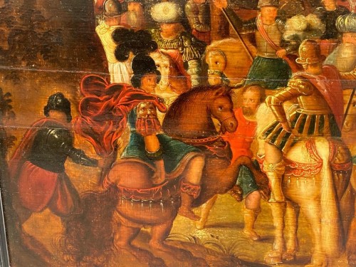 17th century - The Calvary attributed to Louis de Caullery, early XVIIth century