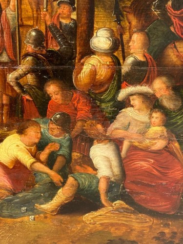 Louis XIII - The Calvary attributed to Louis de Caullery, early XVIIth century