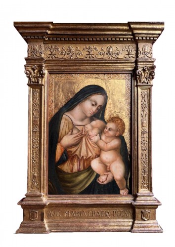 Nursing Madonna, suite of Sano Di Pietro (1406-1481)