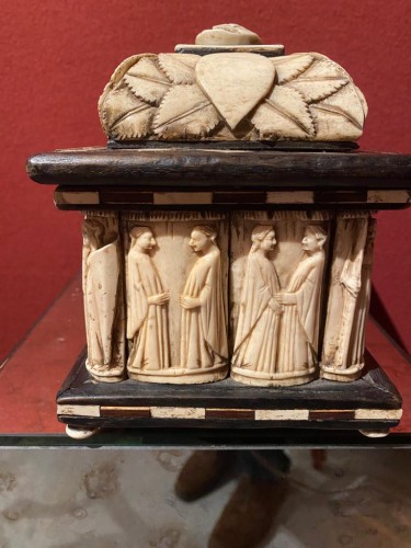 Objets de Vitrine Coffret & Nécessaire - Coffret de mariage ,atelier des Embriachi, XVe siècle Venise