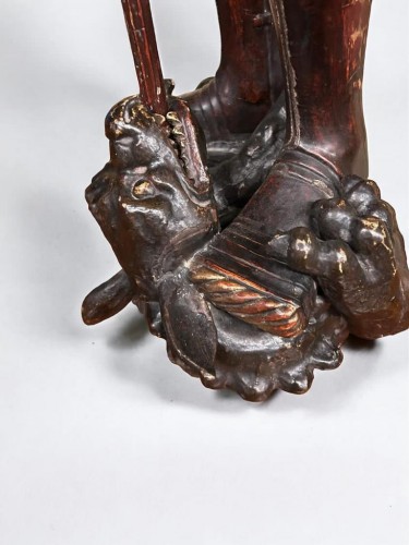 Saint Georges terrassant le dragon. XVIe siècle - Poisson et Associés