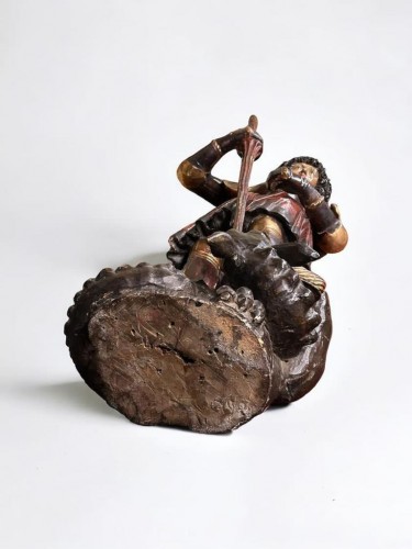 Antiquités - Saint Georges terrassant le dragon. XVIe siècle