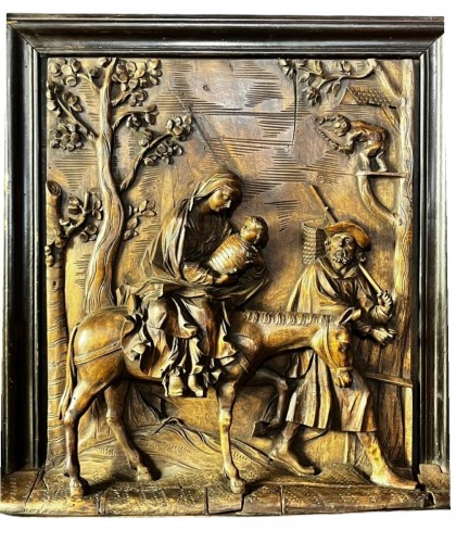 Bas-relief of the Flight into Egypt