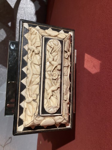 Coffret de mariage, atelier des Embriachi, XVe siècle Venise - Renaissance