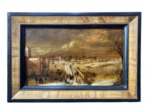 Winter landscape, Van der Neer, 17th century