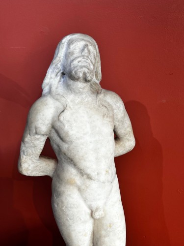 <= 16th century - Christ in bonds or captive naked , around 1500