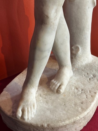 Antiquités - Christ in bonds or captive naked , around 1500