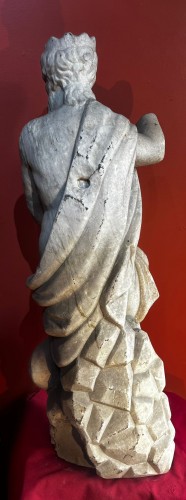 Neptune XVIIe siècle - Sculpture Style Louis XIII