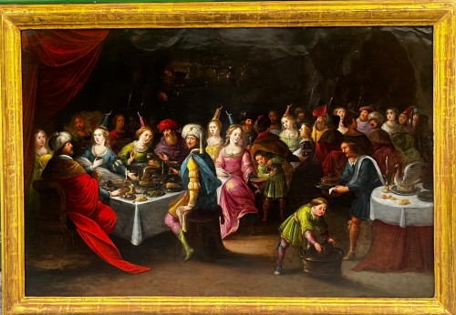 Frans Francken II et Atelier, le festin de Balthazar