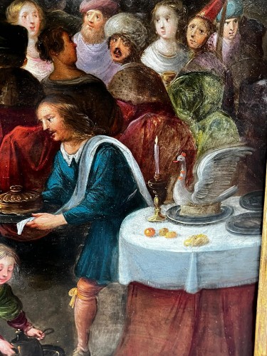 Frans Francken II et Atelier, le festin de Balthazar - Poisson et Associés