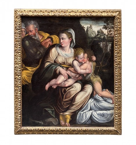 Sainte Famille, Italie XVIe siècle