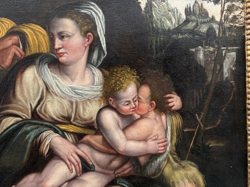 <= 16th century - Holy Family, Italy, 16th century