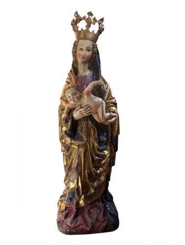 Vierge à l'Enfant, Allemagne du sud fin XVe siècle