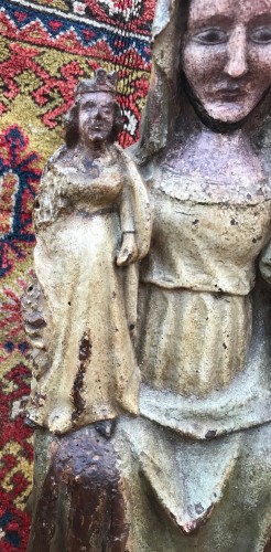 11th to 15th century - Saint Anne and the Virgin Mary Gothic period