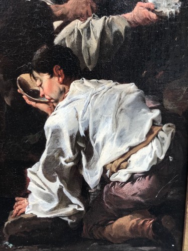 Miracle de Saint-François de Paule - Venise XVIIIe siècle - Poisson et Associés