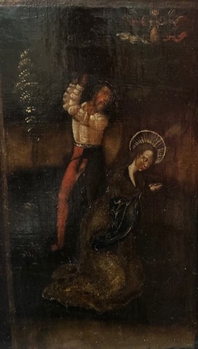 Le Martyre de Sainte-Catherine - Allemagne XVIe siècle - Poisson et Associés