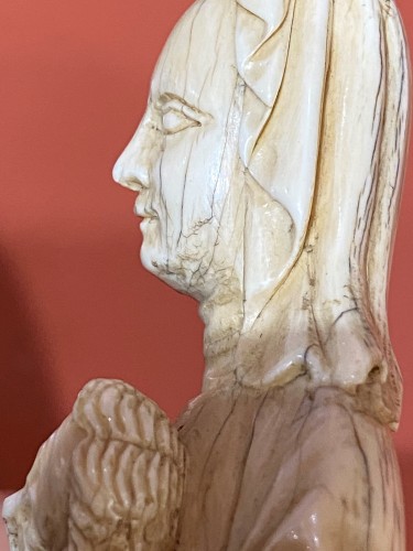 Pietà en ivoire, XVIe siècle - Moyen Âge