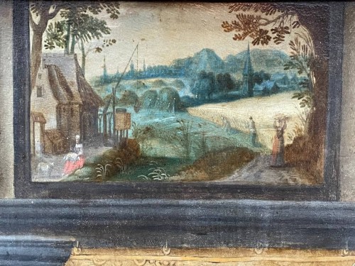 Tableaux et dessins  - Les quatre saisons - École Flamande du XVIIe siècle attribué à Hendrik Van Balen