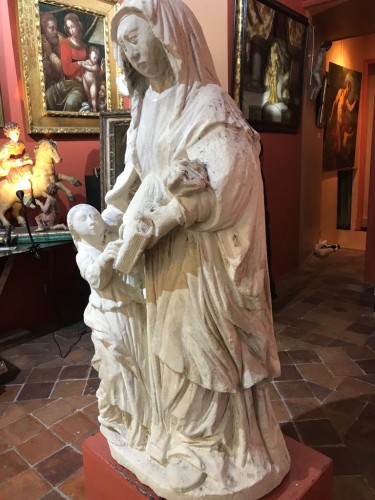 <= 16th century - Saint Anne et la Vierge, XVIe siècle