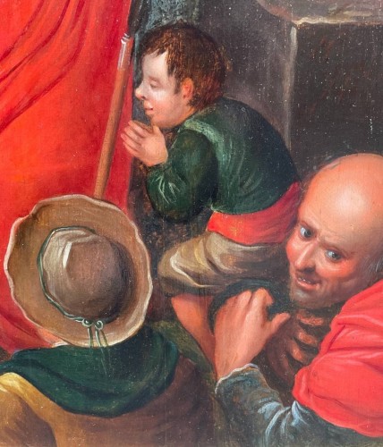 Paintings & Drawings  - Adoration of the shepherds, Flanders 17th century