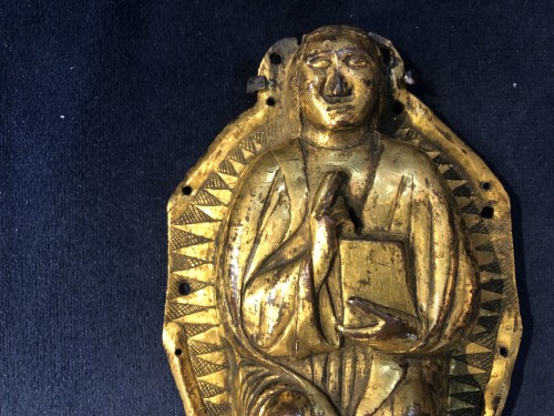 Christ Bénissant vers 1300 - Art sacré, objets religieux Style Moyen Âge