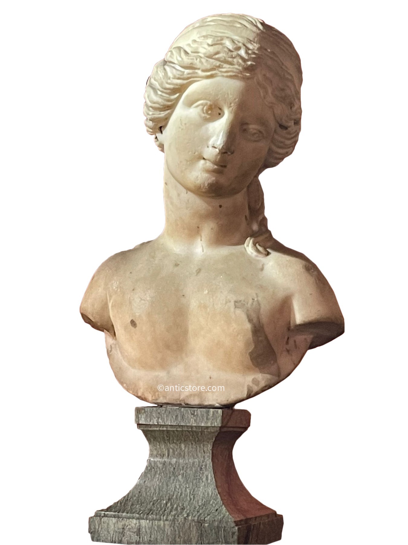 Marble Woman Bust 