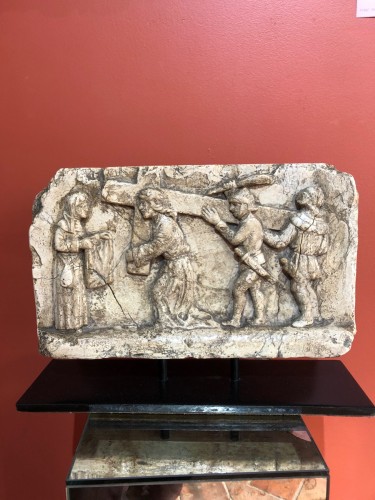Antiquités - Le miracle de Sainte Véronique, Italie, XVe siècle