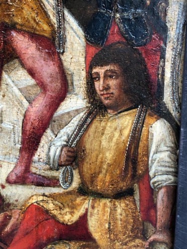 Tableaux et dessins  - Christ aux liens, travail vénitien de la seconde moitié du XVe siècle