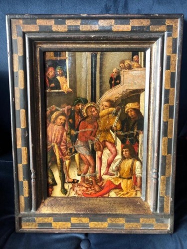 Antiquités - Scourging of Christ - Venetian work, second half of the 15th century